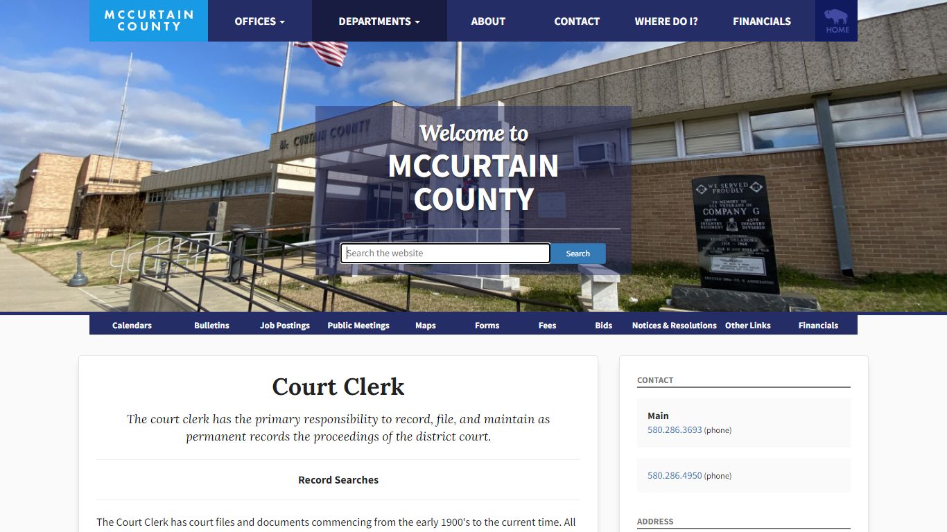 Record Searches - OKCounties.org